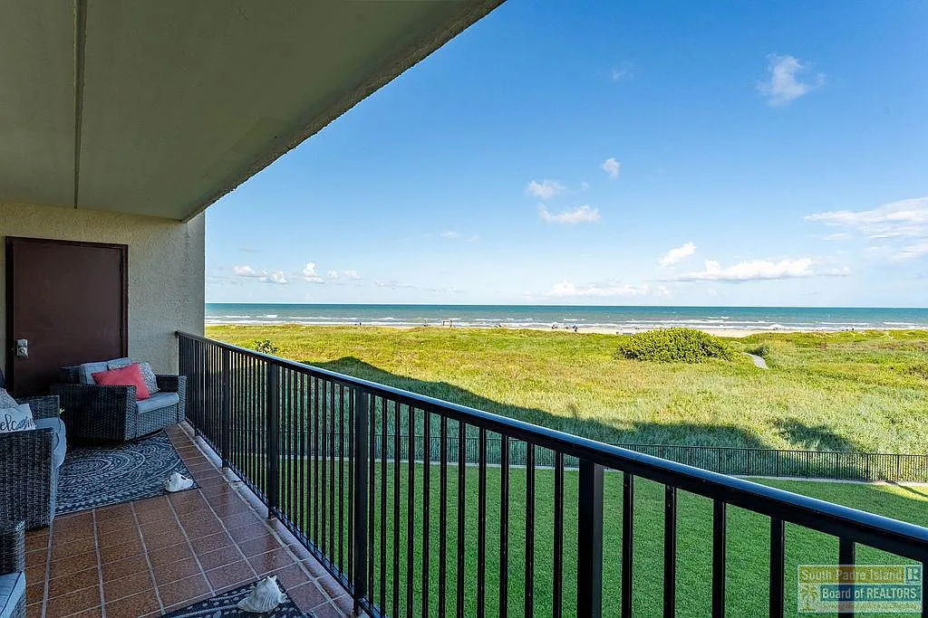 South Padre Island beachfront rental ocean view